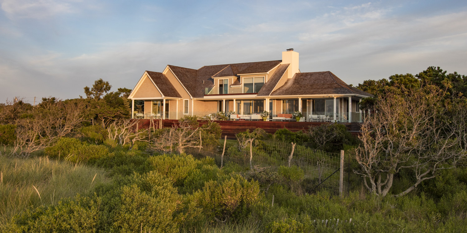 Photo of construction by Ronald Webb Builder.