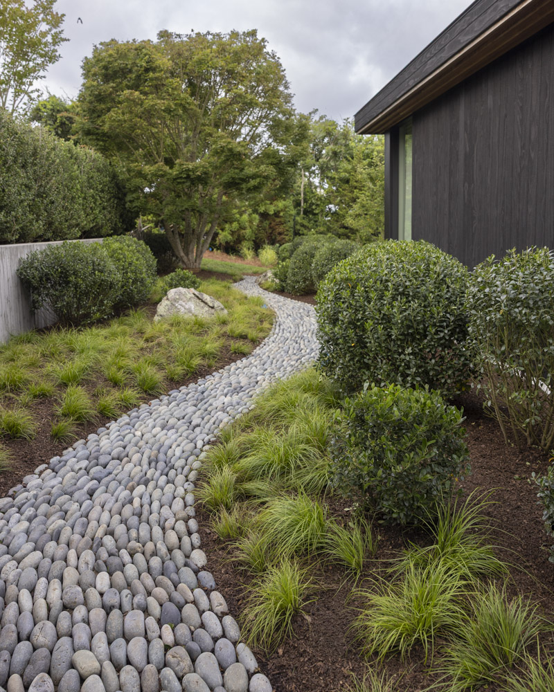 Photo of construction by Ronald Webb Builder.